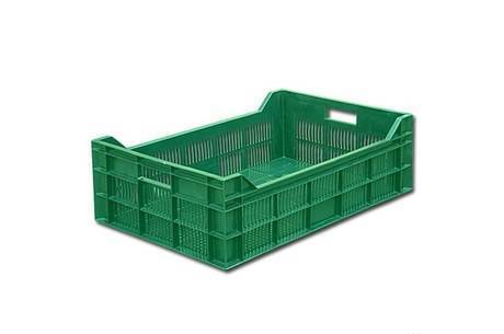 Фото Ящик пластиковый для овощей 600*400*200