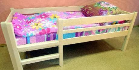 Фото Детская односпальная кровать 60х140