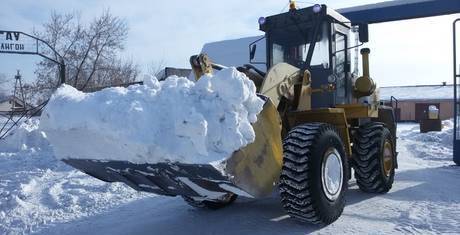 Фото Уборка, чистка, вывоз снега трактором