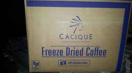 Фото Кофе растворимый сублимированный «Cacique» (Касик, Бразилия)
