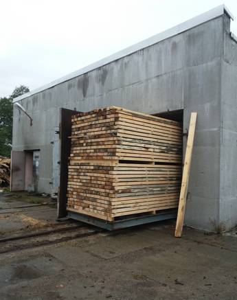 Фото Сушилка УВН 100 для дров на базе вашего помещения от 15м3