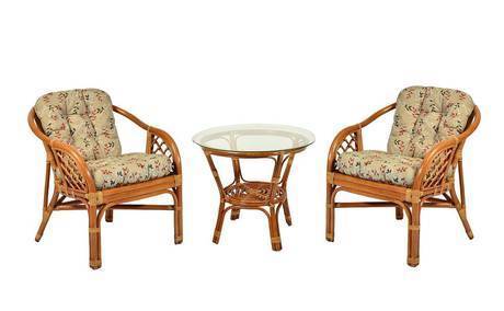 Фото Комплект мебели "Гавана" из ротанга (темный Мед)