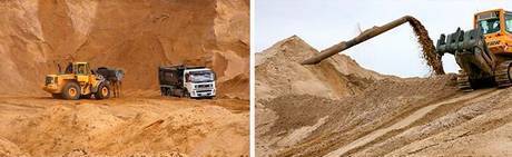 Фото Песок строительный из карьера от 5-15 тонн.