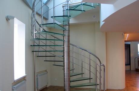 Фото Лестницы,лестничные ограждения из нержавейки