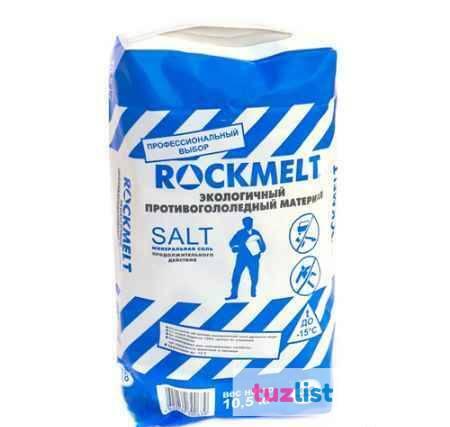 Фото Противогололедный материал Рокмелт (Rockmelt) Salt, 20 кг