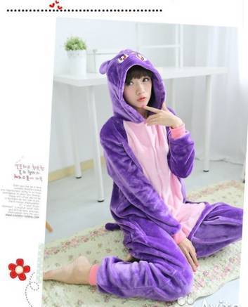 Фото Кигуруми пижама "Сейлор Мун Диана" фиолетовая кошка