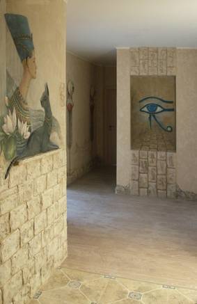 Фото Роспись стен, барельеф, декоративная штукатурка