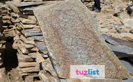 Фото Серицит серецит натуральный природный камень плитняк