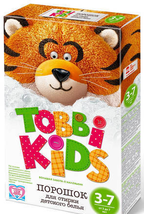 Фото Детский стиральный порошок «Tobbi Kids 3-7» 400 гр