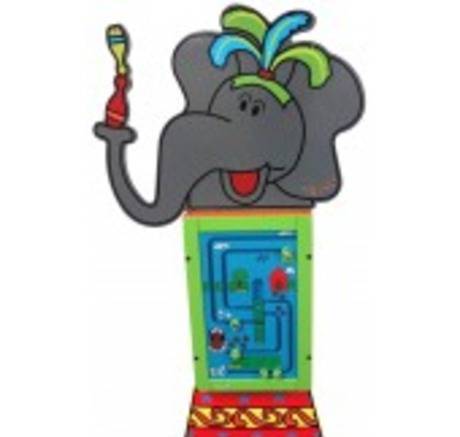 Фото Настенная игровая система для детей «Довольный слон»