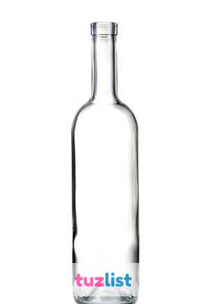Фото Упаковка стеклянных бутылок 0,75 "Бордо" прозрачная