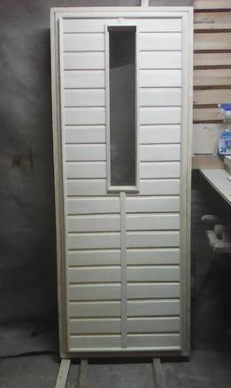 Фото Дверь банная с двойным остеклением