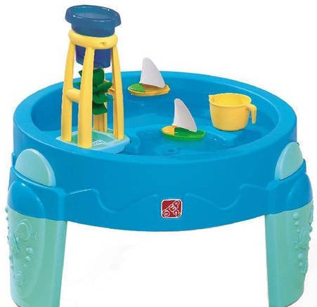 Фото Детский Столик для игр с водяной мельницей