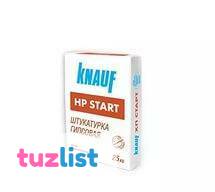 Фото КНАУФ Штукатурка гипсовая HP-Start (25кг)