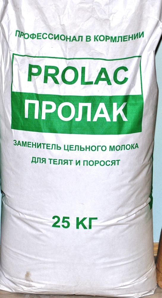 Фото Заменитель цельного молока Пролак 12% с семенем льна (25кг) 