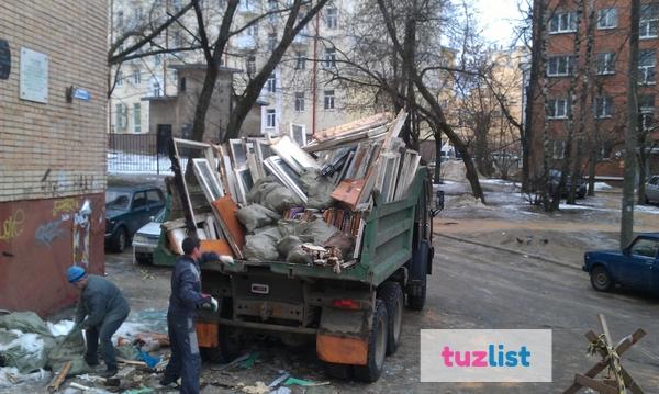 Фото Вывоз строительного мусора камаз самосвал Нижнем Новгороде