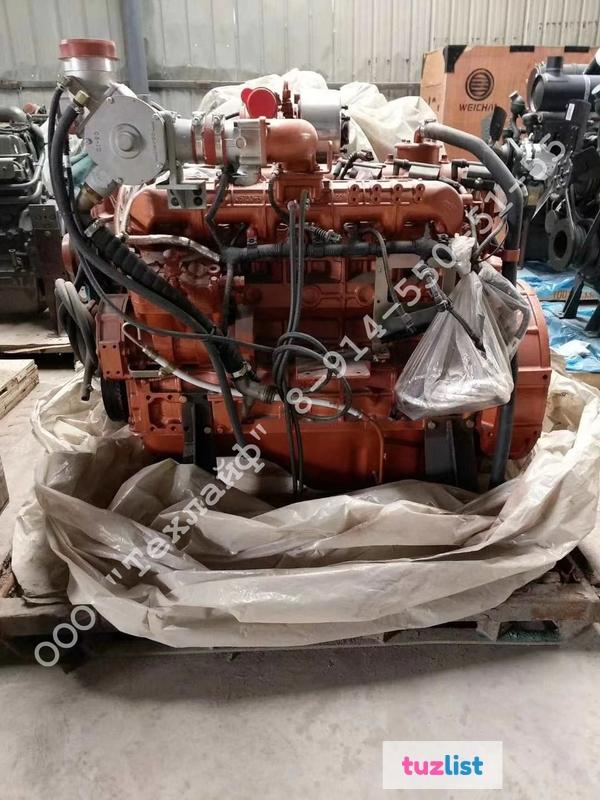 Фото Двигатель газовый Yuchai YC6J190N-30 на КамАЗ 4308