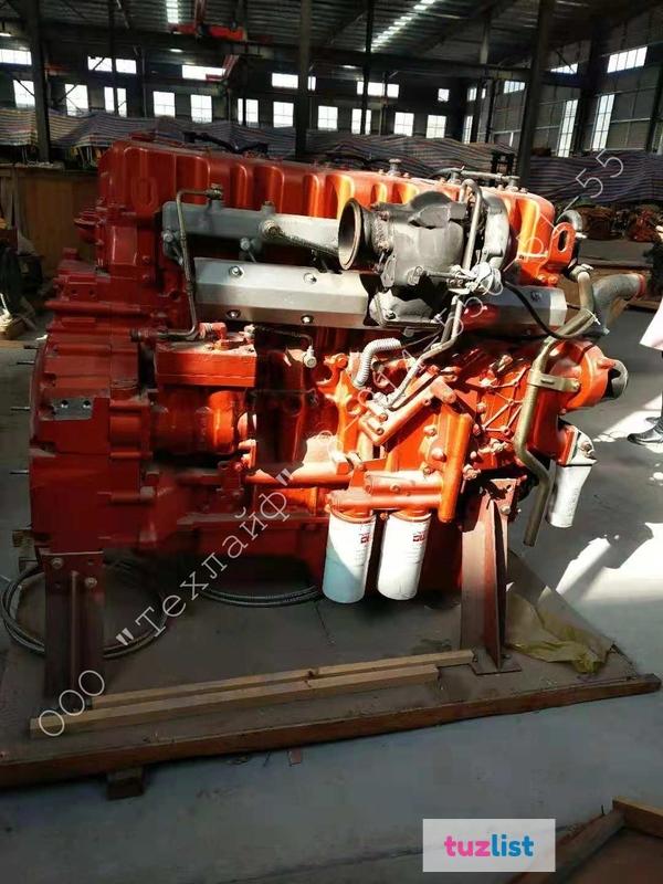 Фото Двигатель газовый Yuchai YC6K400N-50 (YC6K1340N-50) на Урал 63704, КамАЗ 6520PG