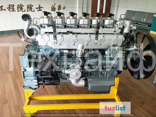 Фото Двигатель газовый Sinotruk WT615.95 Евро-4 на КамАЗ, МАЗ, ГАЗ, Урал