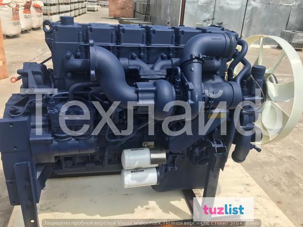Фото Двигатель Weichai WP12.430N Евро-4 для Shacman, Shaanxi, ZoomLion QY90