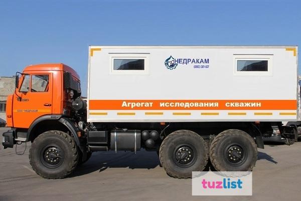 Фото Установка депарафинизации скважин и гидродинамических исследований на шасси КАМАЗ-43118 АИС УДС