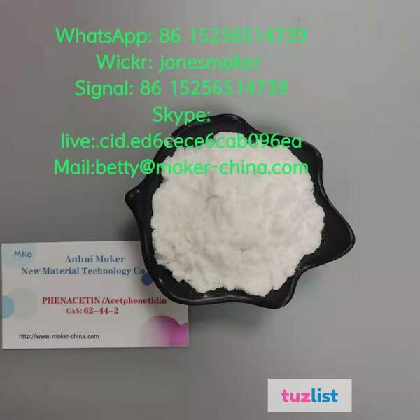 Фото High quality phenacetin/ acetphenetidin cas 62-44-2 with large stock and low price