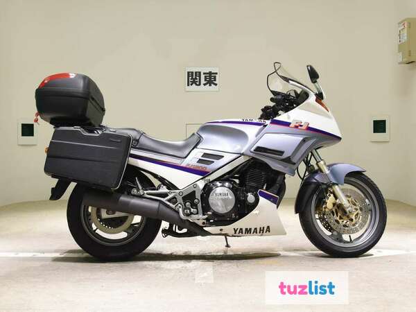 Фото Мотоцикл спорт-турист Yamaha FJ1200 рама 3CV боковые и задний кофры гв 1990