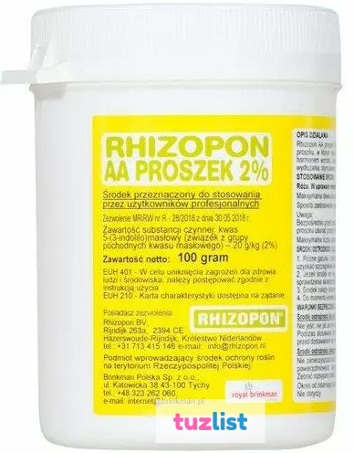 Фото Ризопон Rhizopon AA 2% Корнеообразователь 10 г