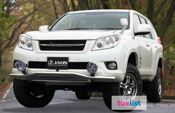 Фото Защита переднего бампер JAOS для Toyota Land Cruiser Prado 1