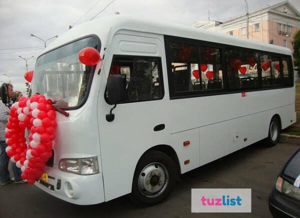 Фото Аренда микроавтобуса на свадьбу