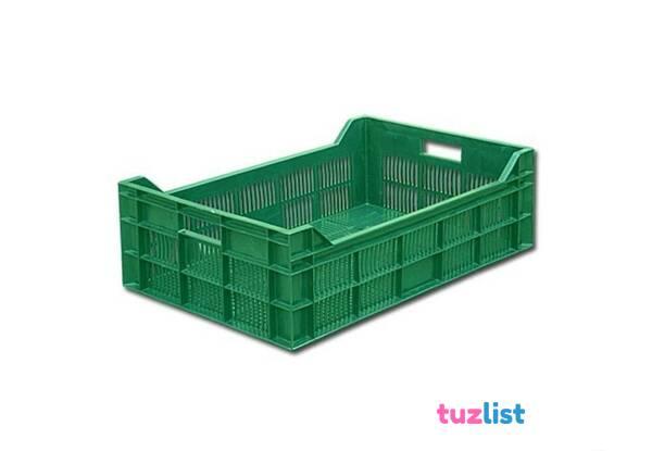 Фото Ящик пластиковый для овощей 600*400*200