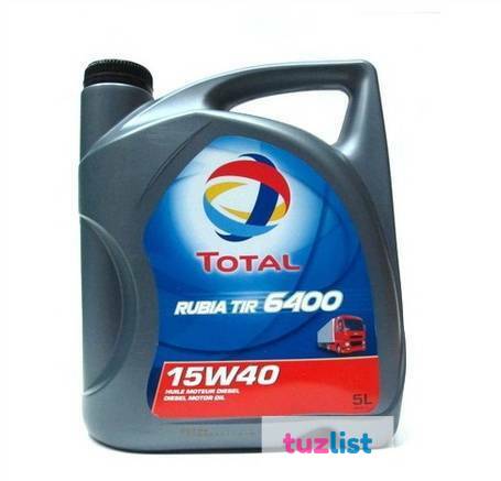 Фото Моторное масло Total Rubia Tir 6400 15W-40