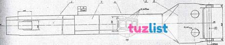 Фото 3519.49.02.000СБ Балка рукояти к экскаватору ЭКГ 8И