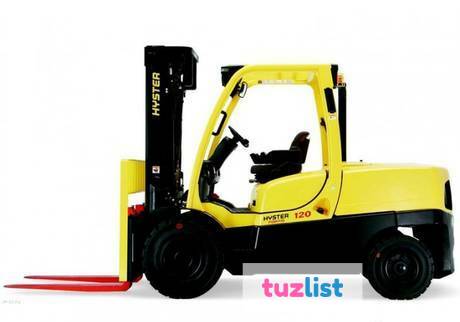 Фото Вилочный погрузчик hyster h120ft,грузоп-сть кг.5443