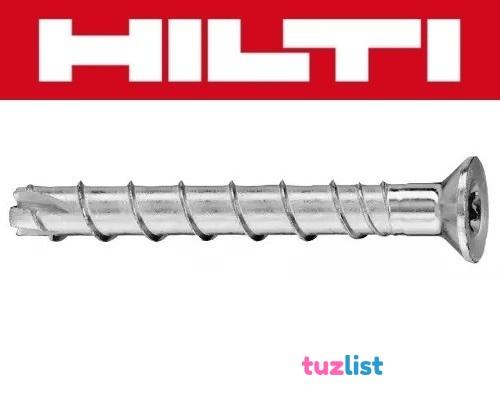 Фото HILTI - Анкер-шуруп для бетона 8x75 с потайной головкой