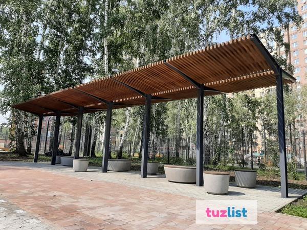 Фото Изготовим навесы и перголы . Благоустройство территории.