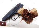 фото Шоколадный пистолет