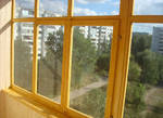 фото Остекление балконов деревянными окнами