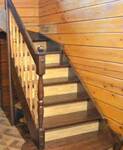 Фото №2 Деревянные лестницы из массива: дуб, бук ясень, сосна.