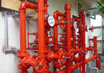 фото Установка систем противопожарного водоснабжения