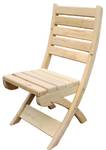 фото Кресло складное деревянное