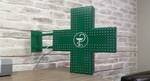 фото Аптечный крест 80 х 80 см (двухсторонний)