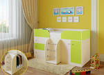 фото Кровать чердак детская мебель "Астра-5"