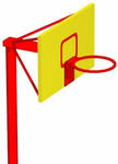 фото Щит баскетбольный на стойке для детей