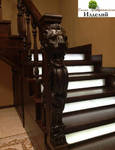 фото Лестницы из массива: Дуб, Бук, Ясень, Сосна. Двери массив.