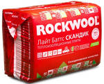 фото Rockwool лайт баттс скандик 100мм минеральная вата