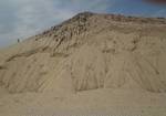 фото Песок строительный крупнозернистый