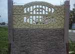 фото Забор из бетона