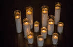 фото Воск для насыпных свечей