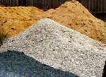 фото Песок щебень гравий с доставкой от 1 до 30 тонн ПГС грунт